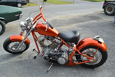 Custom Built Motorcycles : Chopper Custom Motorcycle / Chopper - Modeled After Excile Cycles Bulldozer