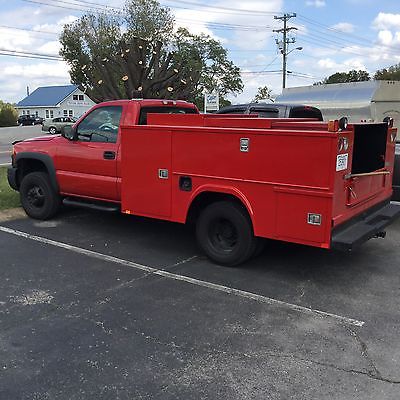 GMC : Sierra 3500 3500 Utility 2004 gmc sierra 3500 red utility 123 k miles new tires brakes clutch tune up