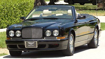 Bentley : Azure AZURE 1998 bentley azure ultra luxury convertible with just 24 000 original miles