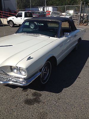Ford : Thunderbird Convertible 1966 ford thunderbird convertible one owner all original 67 785 miles