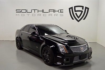 Cadillac : CTS V Sedan 4-Door 12 cadillac cts v corsa exhaust ultraview sunroof 19 polished aluminum wheels