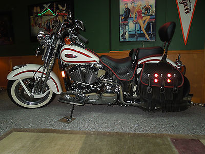 Harley-Davidson : Softail 500 miles 1997 harley heritage springer all original one owner showroom