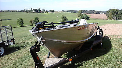 1988 Grumman Aluminum V Bottom Boat