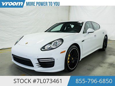 Porsche : Panamera Turbo Certified 2014 5K MILES 1 OWNER NAV BOSE 2014 porsche panamera s 5 k miles nav htd seats bose sunroof 1 owner cln carfax