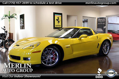 Chevrolet : Corvette 2dr Coupe Z06 w/3LZ 2010 chevrolet corvette 2 dr coupe z 06 w 3 lz manual 7.0 l 8 cyl velocity yellow