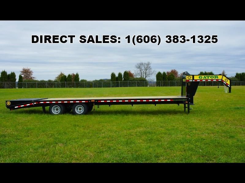 Equipment Gooseneck Trailer / Skid steer trailer  MADE in U.S.A.