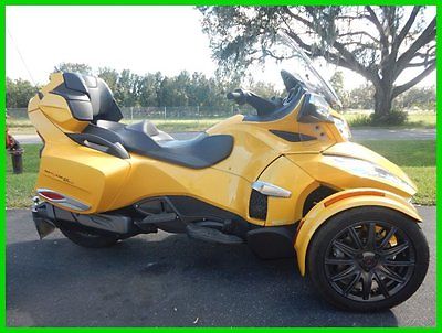 Can-Am : Spyder 2014 can am spyder rt s touring auto 6 spd cruise stereo storage sweet