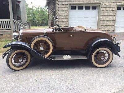 Ford : Model A 1931 ford model a 2 door convertible