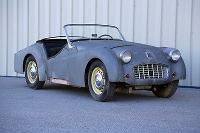 Triumph : Other Convertible 1957 triumph tr 3 small mouth