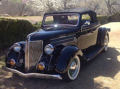 Ford : Other Cabriolet Resto Rod 1936 ford flathead cabriolet