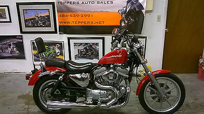 Harley-Davidson : Sportster 883 vance hines exhaust dynatek twin fire coil chain drive clean title