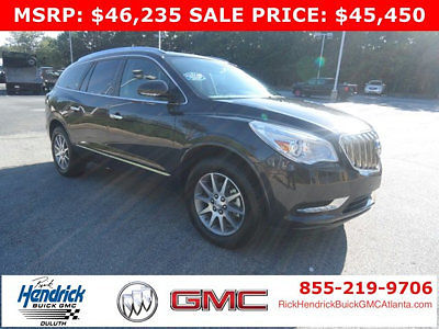 Buick : Enclave FWD 4dr Leather FWD 4dr Leather Low Miles SUV Automatic Gasoline 3.6L V6 Cyl Iridium Metallic