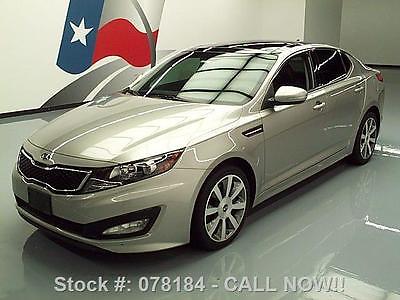 Kia : Optima SX T-GDI TURBO SUNROOF LEATHER NAV 2012 kia optima sx t gdi turbo sunroof leather nav 37 k 078184 texas direct auto