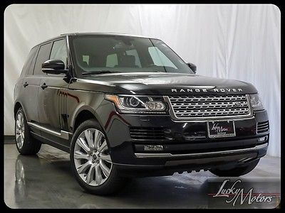 Land Rover : Range Rover Supercharged 2014 land rover range rover supercharged ebony edition