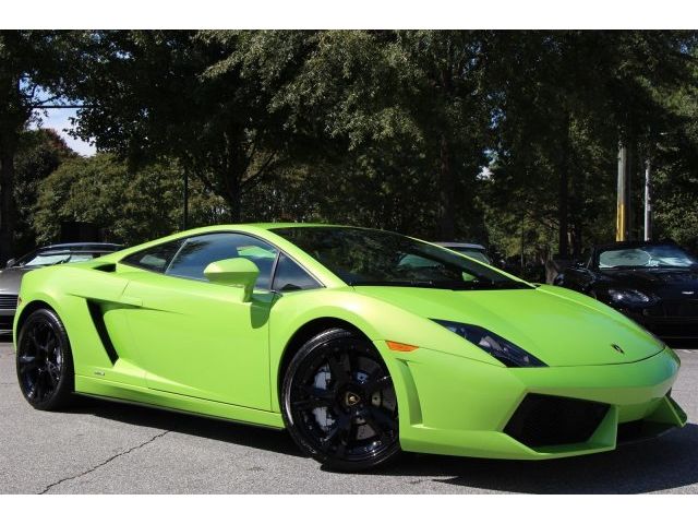 Lamborghini : Gallardo LP550-2 -LP550-2, E-GEAR, VERDE ITHACA, EXHAUST, CLEAR BRA,CARBON FIBER WING, PERFECT!