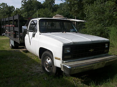 Chevrolet : Other C3500 1979 chevy 3500 flatbed car hauler carrier