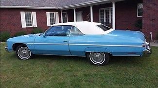 Chevrolet : Caprice Classic Convertible 1975 chevy caprice classic convertible 350 ci w 63 000 miles rebuilt great cond