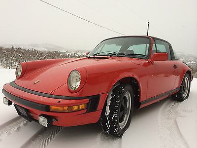 Porsche : 911 SC Targa Mint, low mileage, original