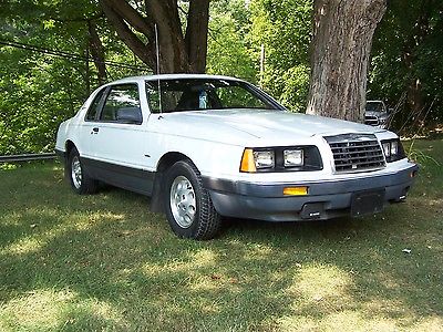 Ford : Thunderbird turbocoupe 1984 ford thunderbird turbo sedan 2 door 2.3 l low mileage 1 owner