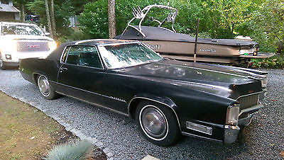 Cadillac : Eldorado 1969 edlorado runs and drives rebuilt needs paint