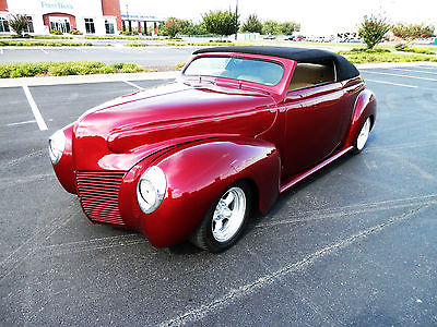 Mercury : Other 40 MERC CONVERTIBLE 40 murcury all steel car custom convertible classic street rod hot rod show car