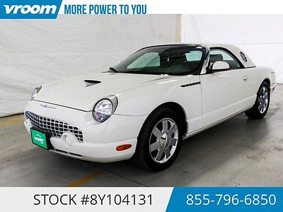 Ford : Thunderbird Deluxe Certified FREE SHIPPING! 24640 Miles 2002 Ford Thunderbird Deluxe
