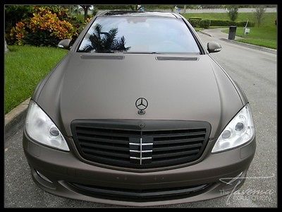 Mercedes-Benz : S-Class S600 07 s 600 v 12 distronic panoramic roof clean carfax navi cooled seats wrap fl