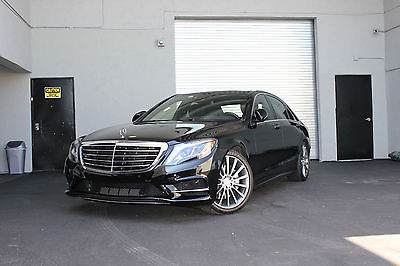 Mercedes-Benz : S-Class S550 BLACK SEDAN S550 AMG SPORT PACKAGE NAVIGATION PANORAMIC LOW MILES