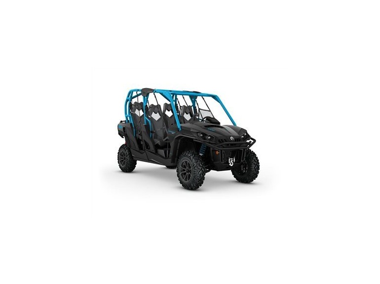 2016 Can-Am Commander MAX XT 1000 Matte Black / Octane Blue