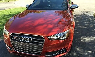 Audi : S5 Coupe - Premium Plus 2013 audi s 5 red volcano metallic low miles all options dsg rarest color