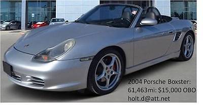 Porsche : Boxster Base Convertible 2-Door 2004 porsche boxster base convertible 2 door 2.7 l