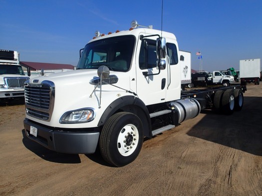 2011 Freightliner M2 6 X 4 Cab  And  Chassis W/ Sleeper