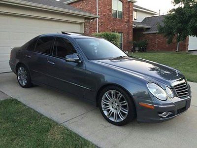 Mercedes-Benz : E-Class 4 door sedan  Grey 2007 Mercedes E350 Excellent Condition Low Miles