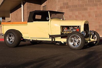 Ford : Model A MODEL A P/UP 1929 ford model a roadster p up truck hot rod street rod