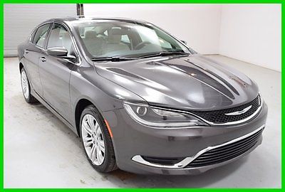 Chrysler : 200 Series Limited FWD Sedan Sunroof Backup Cam Uconnect 5.0 FINANCE AVAILABLE! 18in Wheels Premium Cloth Seats 2015 Chrysler 200 FWD 4 Doors