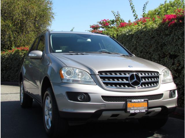 Mercedes-Benz : M-Class 4MATIC 4dr 3 Used 06 Benz Moon Roof Power Seats Tilt Wheel Leather Clean HD Radio