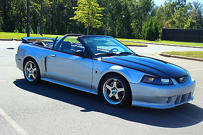 Ford : Mustang Roush Stage 3 Rally 2004 ford mustang convertible roush stage 3 silver black 25 k miles