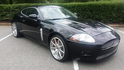 Jaguar : XKR Base Coupe 2-Door 2007 jaguar xkr xk r coupe black black mint low miles trades welcome