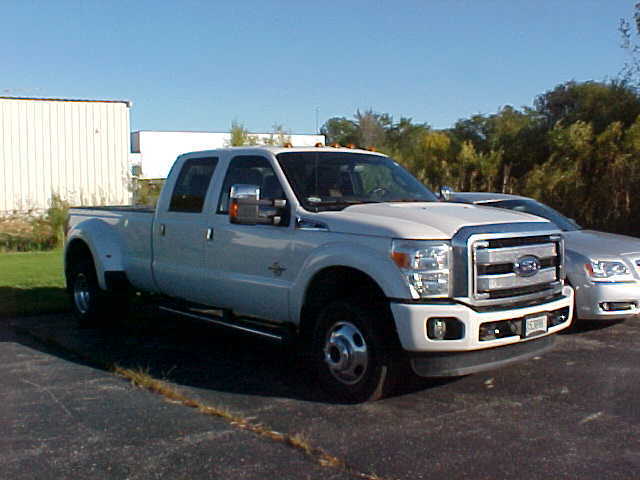 Ford : F-350 4WD Crew Cab 2014 white ford f 350 lariat platinum 4 x 4 crew dually diesel loaded 25 k miles