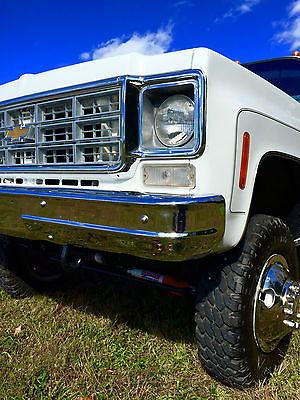Chevrolet : C/K Pickup 3500 Custom Deluxe 1978 chevrolet k 30 dually flatbed 4 x 4 17 k orig mi like new