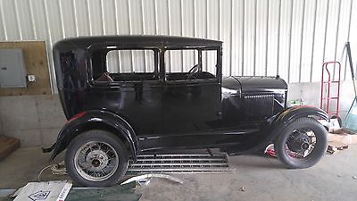 Ford : Model A 2 door 1929 model a ford hot rod project