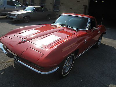 Chevrolet : Corvette Fuel Injected 1963 corvette split window coupe fuel injected car private owner