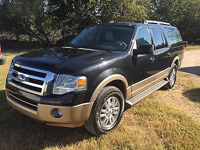 Ford : Expedition XLT 2014 ford expedition xlt 4 x 4 black gold exterior beige leather interior