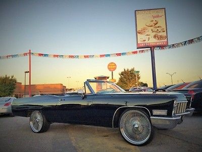 Cadillac : DeVille 1968 cadillac deville convertible