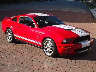 Ford : Mustang Shelby GT500 Coupe 2-Door 2007 shelby gt 500 only 40 000 miles priced to sell supercharged 5.4 500 hp