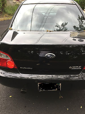 Subaru : Impreza WRX Sedan 4-Door 2006 subaru impreza wrx obsidian black pearl