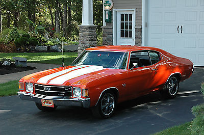 Chevrolet : Chevelle SS 454 1972 chevrolet chevelle ss 454 4 speed 71 grill classic muscle pro touring race