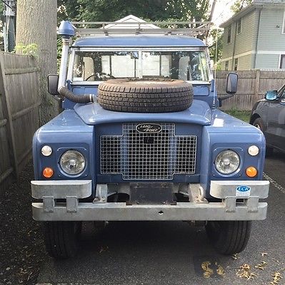 Land Rover : Defender 109 1980 land rover series 3 109 galvanized chassis ecr hicap truck defender