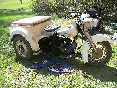 Harley-Davidson : Other Barn Find 1971 Harley Davidson Pittsburgh Police Trike