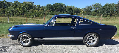 Ford : Mustang Shelby GT 350 Clone 1965 ford mustang shelby gt 350 fastback clone rack and pinion steering 5 speed